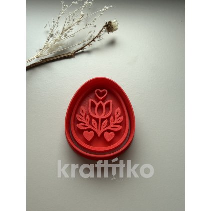 Kraslice s květinami č.3