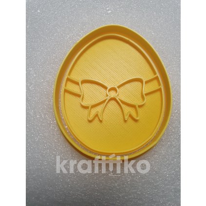 Kraslice č.3 - s mašlí uprostřed