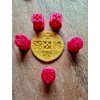 Sada A 5ks různých ornamentů - razítka (Velikost 2 cm)