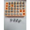 Organizér pro sadu:  ABECEDA - velká písmena (Velikost 1,5 cm)