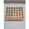 Organizér pro sadu:  ABECEDA - velká písmena (Velikost 1,5 cm)
