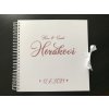 Bílé album, rosegold třpytivý potisk