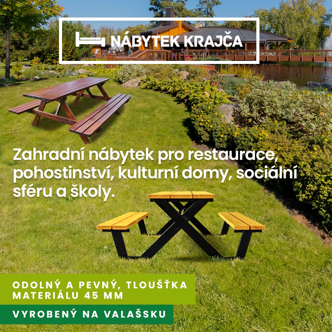 Lavičky pro restaurace