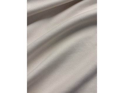 Rebrovaný úplet 240g - Ecru