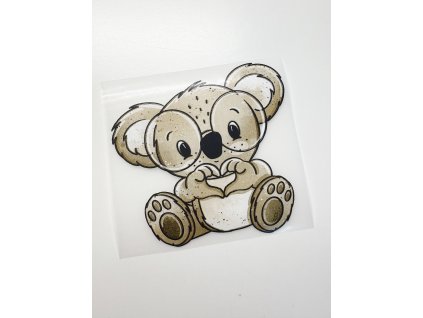 Nažehlovačka na oblečení - Koala Š13cm x D13cm