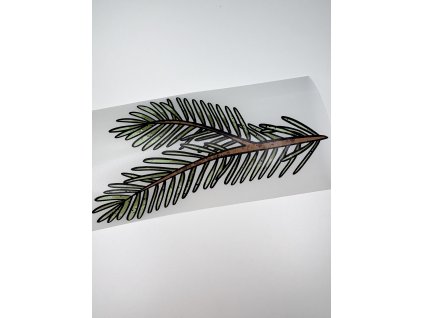 Nažehlovačka na oblečenie - Ihličie Š14cm x D8cm