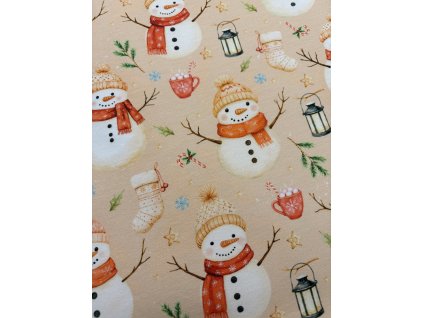 Teplákovina - Sněhuláci v zimě