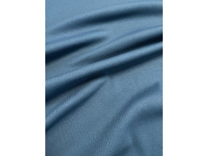 Rebrovaný úplet - modrá