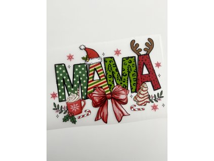Nažehlovačka - Vianočná MAMA