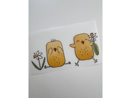 Nažehlovačka - Veselá kuřátka