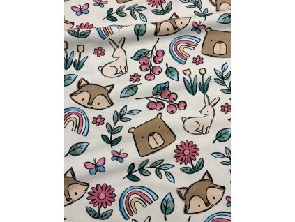 Hladký úplet - Jarné čaro lesa