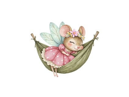 Nažehlovačka - Spící myška