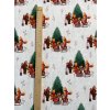 Rebrovaný úplet - Vianočný stromček a zvieratká