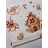 Dětský ručník 50×100 cm - Perníková vesnička