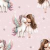 Mädchen und Einhorn