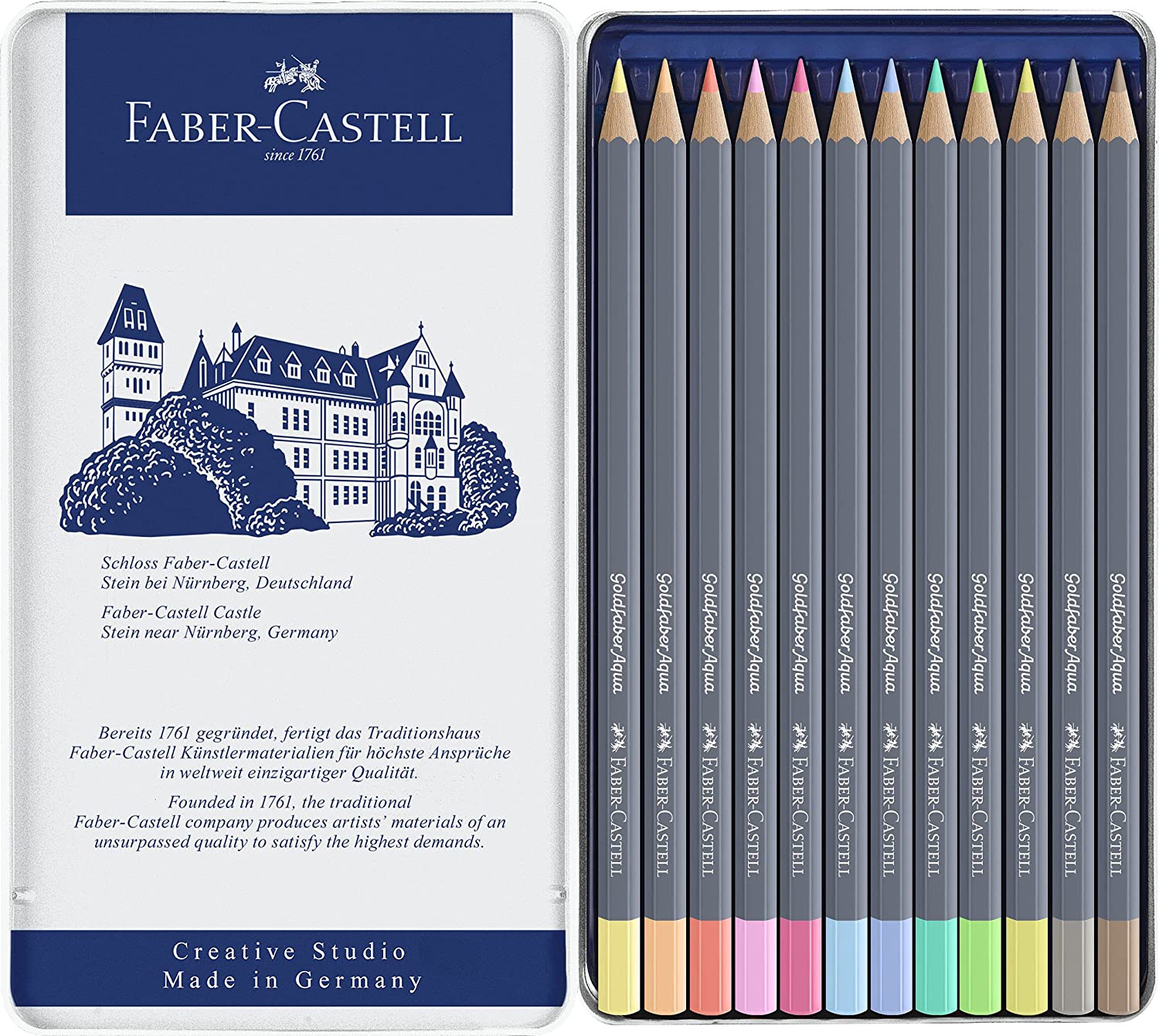 Nové pastelové odstíny pastelek Goldfaber Aqua