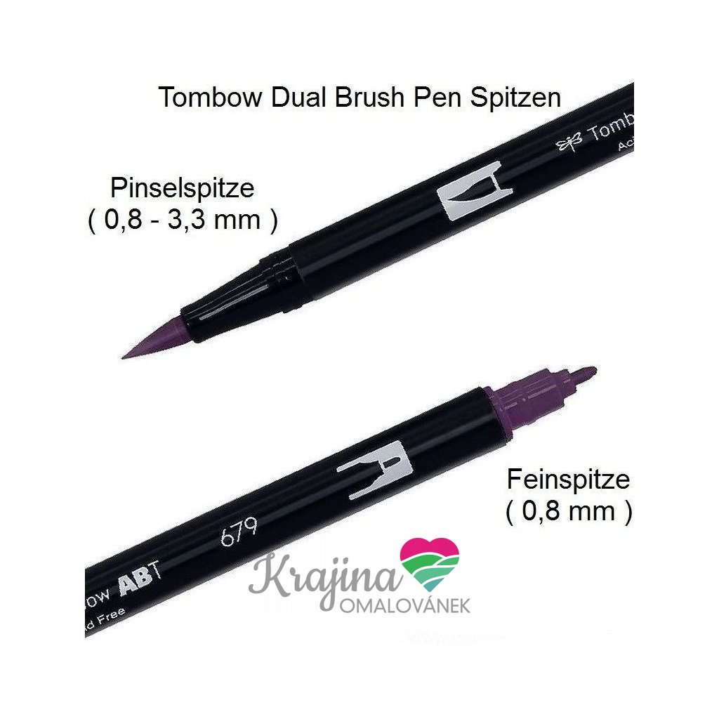 Tombow ABT Dual Brush Pen 10 set, Manga Shonen Colours