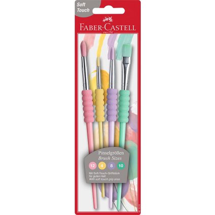 Faber-Castell, sada štětců na akvarel, 4 ks