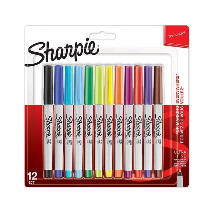 Sharpie, 2065408, sada permanentních linerů, 12 ks, 2. jakost