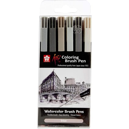 koi popisovače grey