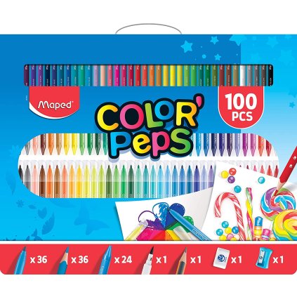 Colorpeps kufřík 100ks