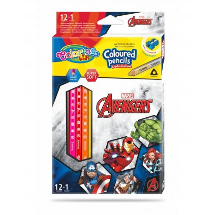 pastelky 12+1 avengers