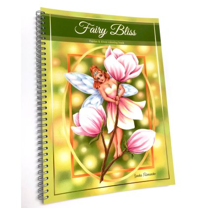 Fairy Bliss, antistresové omalovánky, Lenka Filonenko