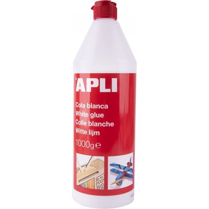 APLI, White glue, disperzní lepidlo, 1000 g