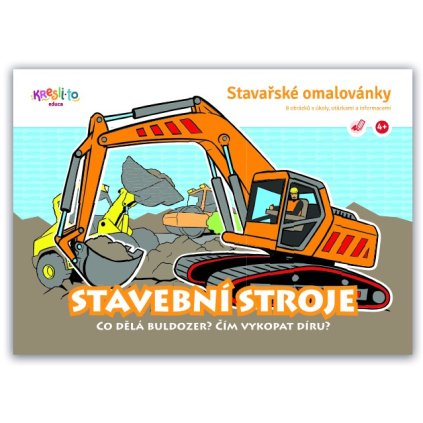 Kresli.to, 101421, omalovánky, Stavební stroje