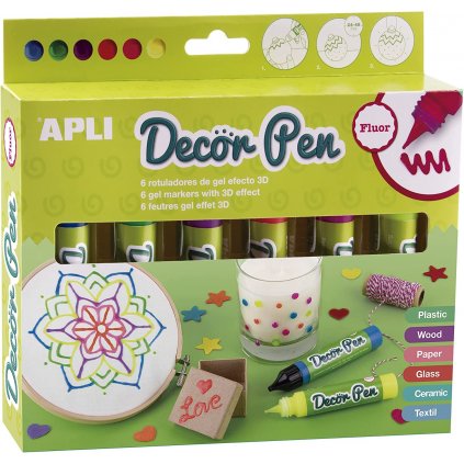 APLI Kids Glitter Markers