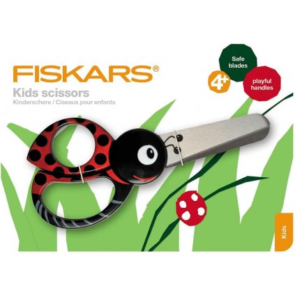 Fiskars, nůžky 13 cm, beruška, 1 ks