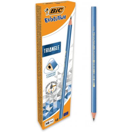 Bic, Evolution Triangle, bezdřevá grafitová tužka, HB, 1 ks