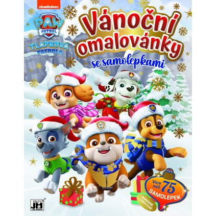 Jiri Models, Vánoční omalovánky se samolepkami/Adventní kalendář, Tlapková patrola/Paw Patrol