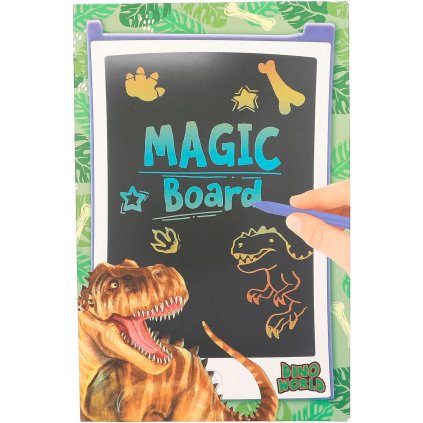 Dino World, Magic board, magická kreslící LCD tabulka, 1 ks