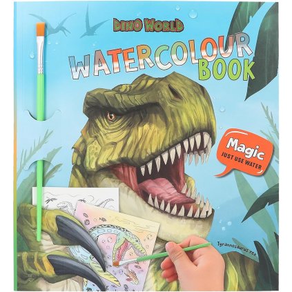 Dino World, kouzelné malování vodou, dinosauři, 1 ks