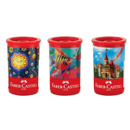 Faber-Castell, 55-19/45881, plastové ořezávátko v tubě