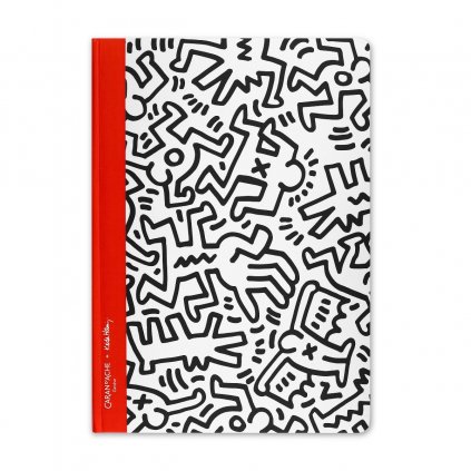 Caran d'Ache, zápisník, tečkovaný, A5, Keith Haring