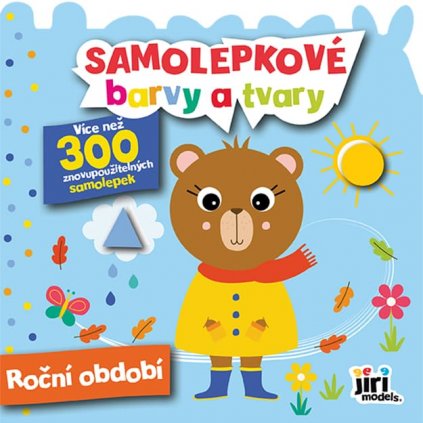 Jiri Models, Samolepkové barvy a tvar, sešit s opakovatelně použitelnými samolepkami, Roční období