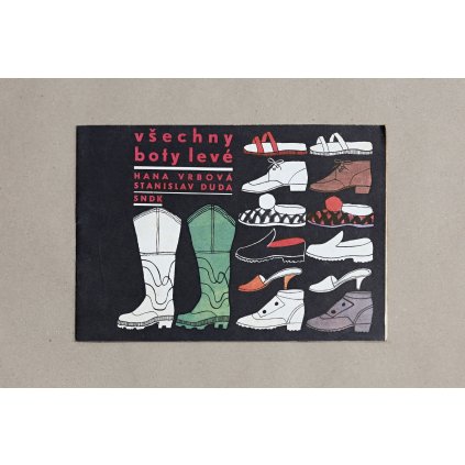 Všechny boty levé, 1106, retro omalovánky, Hana Vrbová a Stanislav Duda