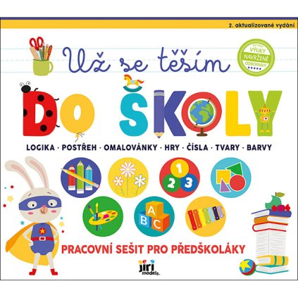 Jiri Models, 3192-3, pracovní sešit pro předškoláky, Už se těším do školy