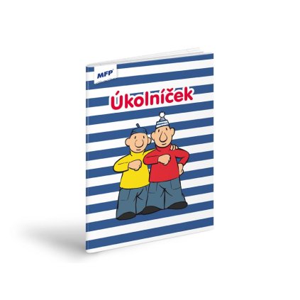 MFP, školní úkolníček, A6, Pat a Mat, 1 ks