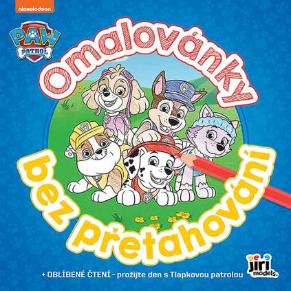 Jiri Models, omalovánky bez přetahování, Tlapková patrola