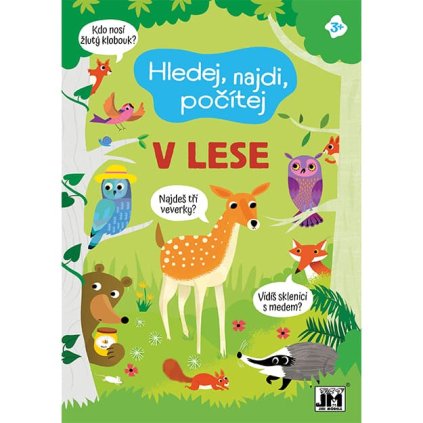 Jiri Models, Hledej, najdi, počítej, sešit s aktivitami, V lese