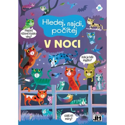 Jiri Models, Hledej, najdi, počítej, sešit s aktivitami, V noci