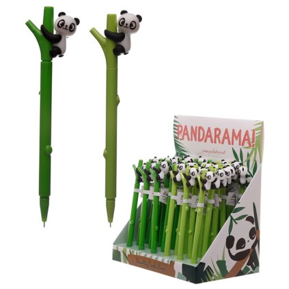 Puckator, pero s tenkým hrotem, motiv panda, 1 ks