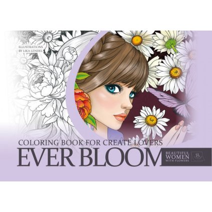 Ever Bloom, antistresové omalovánky, Company Fresh