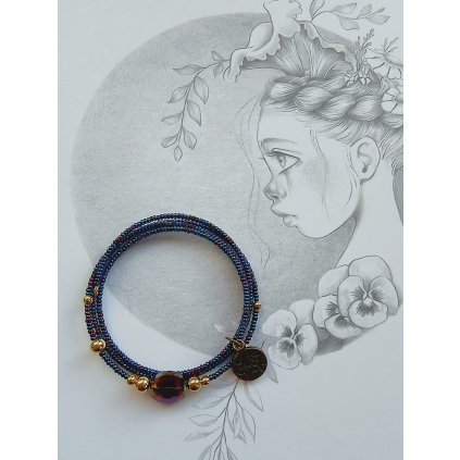 Náramek, 2012, paměťový drát, Astrid, 1 ks