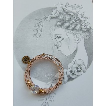 Náramek, 2013, paměťový drát, Agnes, 1 ks