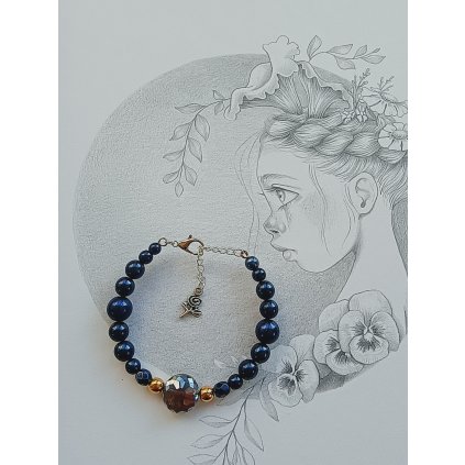 Náramek, 2015, paměťový drát, Anna, 1 ks