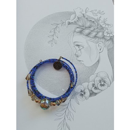 Náramek, 2019, paměťový drát, Atra, 1 ks